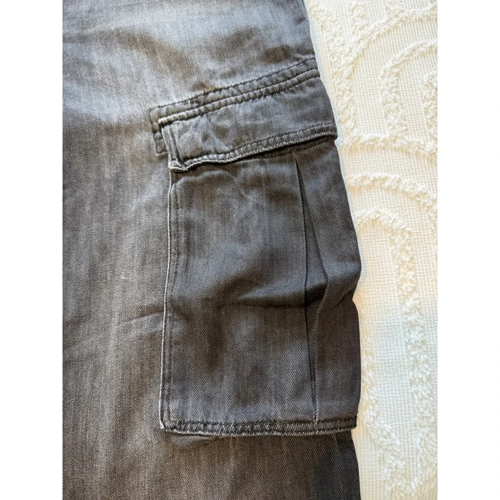 BLANKNYC Cargo Joggers Men 31 Black NEW Drawstring Tapered Utility Pants